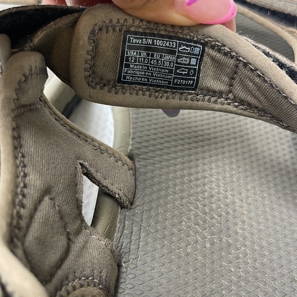 Teva Men’s Hudson Sport Sandals Sz12